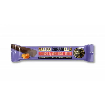 Hello Keto szelet sós-karamell ízű 40 g