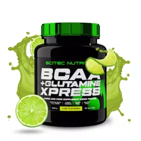 SCITEC BCAA + Glutamine Xpress lime - 600g