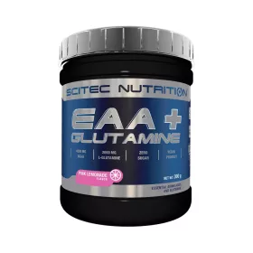 SCITEC EAA + Glutamine 300 gr. pink limonádé