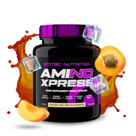 SCITEC AmiNO Xpress barack-ice tea - 440g