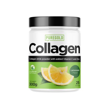 PureGold Collagen Marha kollagén italpor  - Limonádé 300g