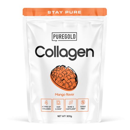 PureGold Collagen Marha kollagén italpor - Mango 300g