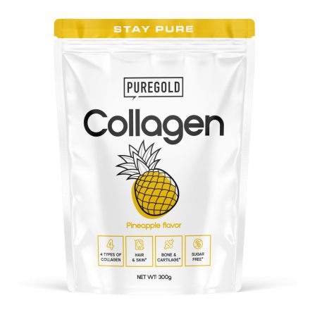 PureGold Collagen Marha kollagén italpor - Ananász 300g