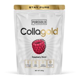 PureGold CollaGold Komplex kollagén italpor-Málna 300g