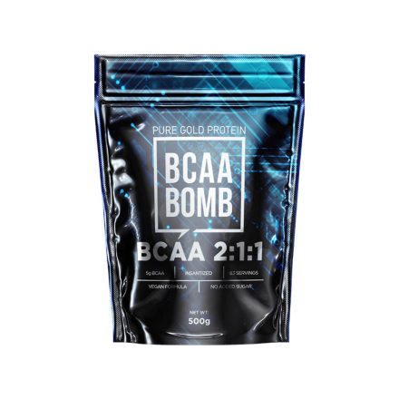 PureGold BCAA Bomb 2:1:1 étrend-kiegészítő italpor-Mango 500g