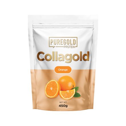 PureGold CollaGold Marha és Hal kollagén italpor hialuronsavval - Narancs 450g