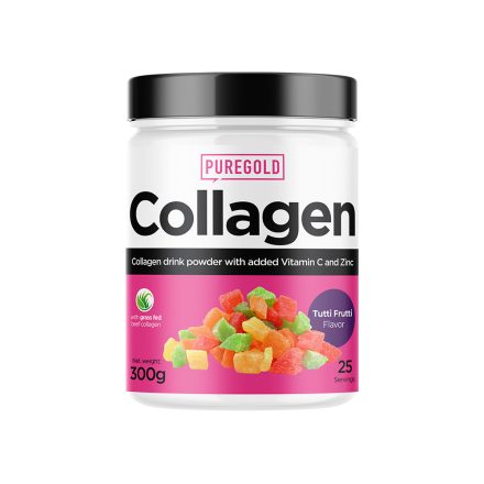 PureGold Collagen Marha kollagén italpor - Tutti Frutti 300g
