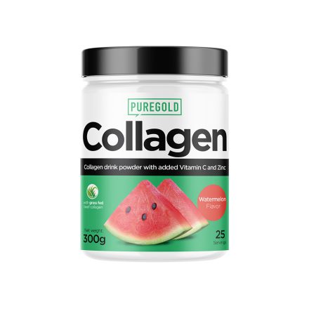 PureGold Collagen Marha kollagén italpor - Görögdinnye 300g