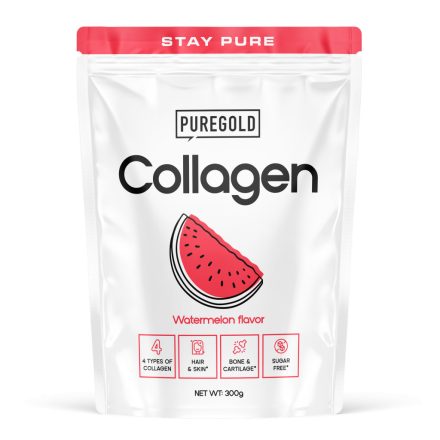 PureGold Collagen Marha kollagén italpor - Görögdinnye 300g