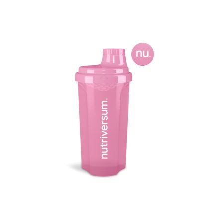 Nutriversum Shaker rózsaszín 500 ml