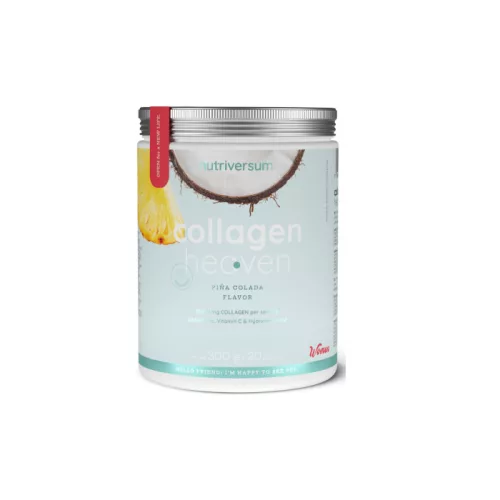 Nutriversum Collagen Heaven kollagén por - Pina colada 300 g