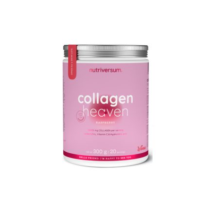 Nutriversum Collagen Heaven kollagén por többféle ízben-Málna 300 g