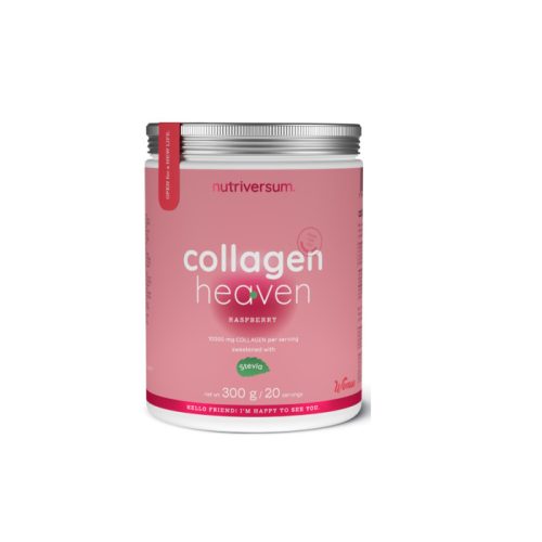 Nutriversum Collagen Heaven kollagén por - Málna steviaval 300 g