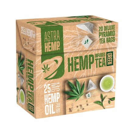 Astra Hemp zöld tea kendermagolajjal 25mg 