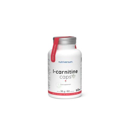 Nutriversum L-Carnitine Caps L-karnitin kapszula- 60 db