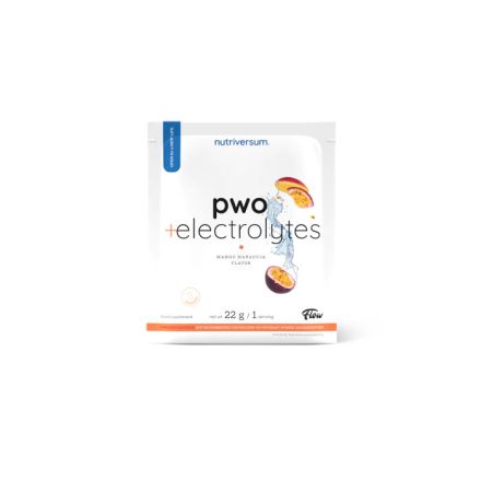 Nutriversum PWO+ ELECTROLYTES mangó-maracuja 22 g