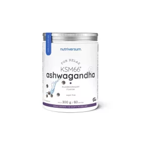 Nutriversum KSM66 Ashwagandha For Relax fekete ribizli 300 g