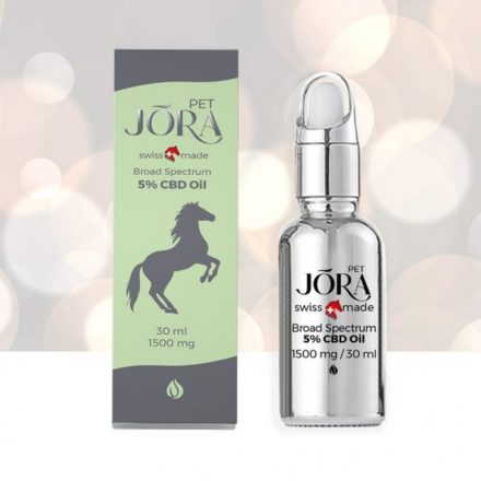 Jōra 5% CBD olaj lovaknak 30 ml 1500 mg