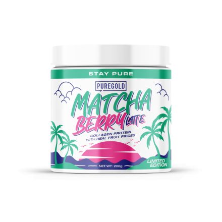 PureGold Collagen Protein- Matcha Berry Latte 200g