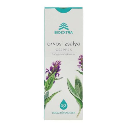 BIOEXTRA ORVOSI ZSÁLYA CSEPPEK 50ML