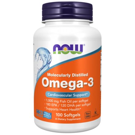 NOW OMEGA-3 KAPSZULA-100 db