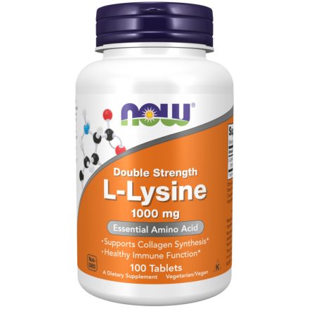 NOW L-LYSINE TABLETTA 1000 mg-100 db