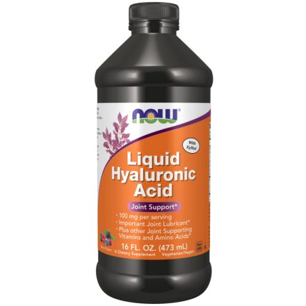 NOW LIQUID HYALURONIC ACID SZIRUP 100 mg - 473 ml 