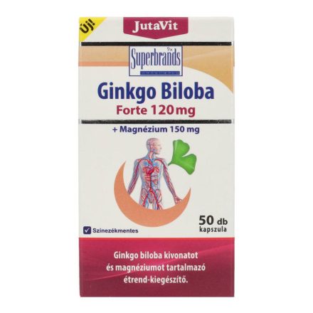 JUTAVIT GINKGO BILOBA FORTE 120 MG KAPSZULA 50 db