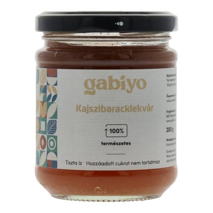 GABIYO LEKVÁR BARACK 200G