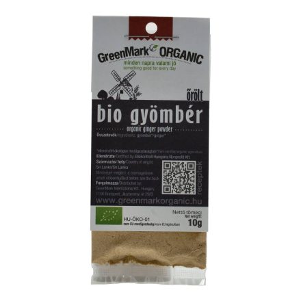GREENMARK BIO GYÖMBÉR ŐRÖLT 10G