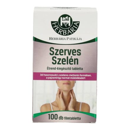 HERBÁRIA SZERVES SZELÉN TABLETTA 100DB