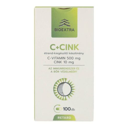 BIOEXTRA C+CINK RETARD KAPSZULA 100DB