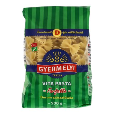 GYERMELYI VITA PASTA FARFALLE 500G