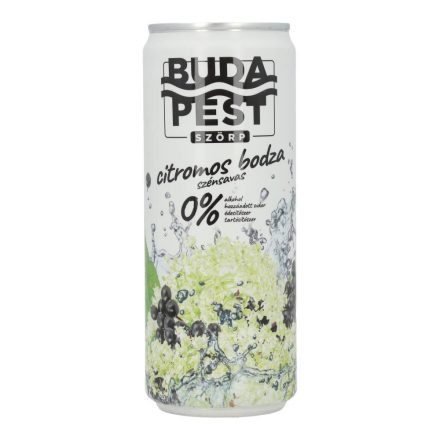 BP. SZÖRP CITROM-BODZA 330ML HCM. DRS