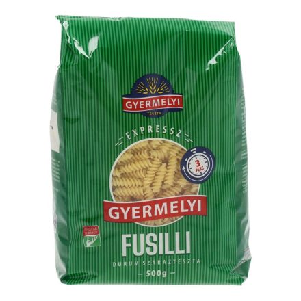 GYERMELYI EXPRESSZ TÉSZTA FUSILLI 500G
