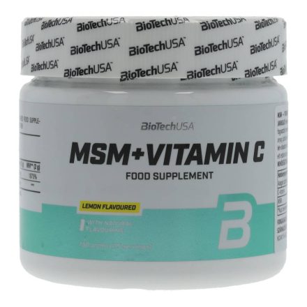 BIOTECH MSM + VITAMIN C CITROM 150G