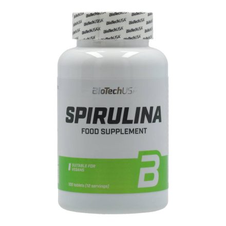 BIOTECH SPIRULINA KAPSZULA 100DB