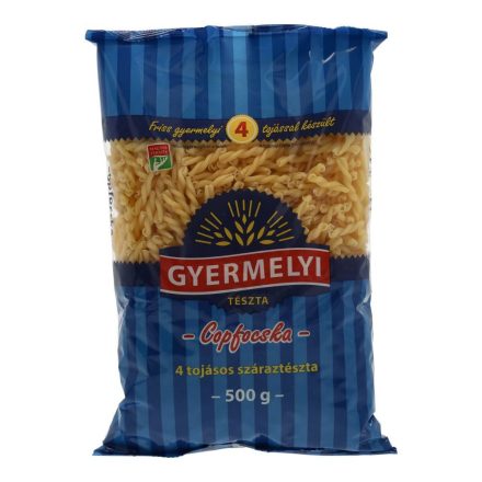 GYERMELYI TÉSZTA COPFOCSKA 4 TOJÁS 500G
