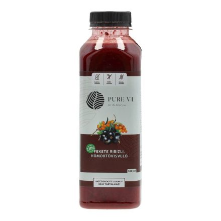 PURE VI KIVONAT RIBIZLI-HOMOKTÖVIS 500ML