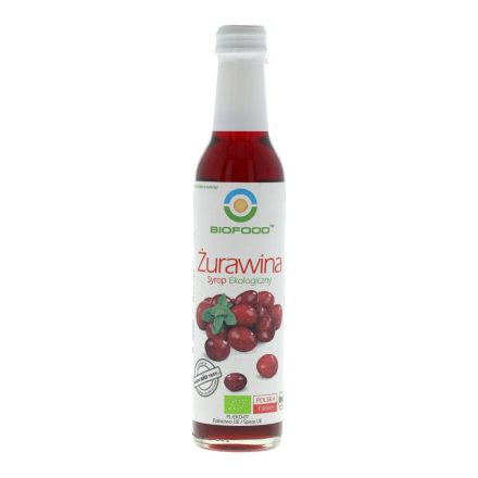 BIO FOOD BIO TŐZEGÁFONYA SZIRUP 250ML