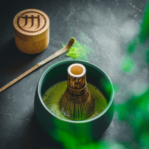 Natsume - bambusz matcha tároló