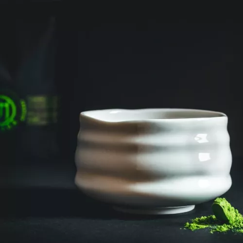 Chawan - kerámia teáscsésze fehér