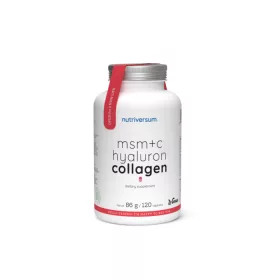   Nutriversum MSM+C Hyaluron Collagen kollagén kapszula - 120 kapszula