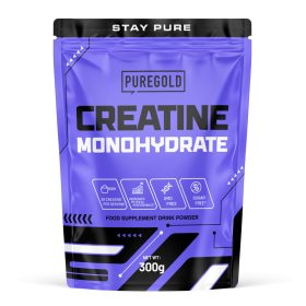   PureGold Creatine Monohydrate étrend-kiegészítő italpor - Tropical Fruits 300g