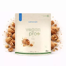 Nutriversum Vegan Pro vegán fehérjepor - dió 500 g