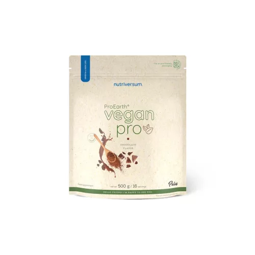 Nutriversum Vegan Pro ProEarth® vegán fehérjepor-csokoládé 500 g