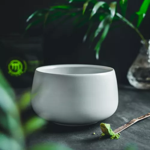 Chawan - kerámia teáscsésze világosszürke
