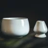Chawan - kerámia teáscsésze világosszürke