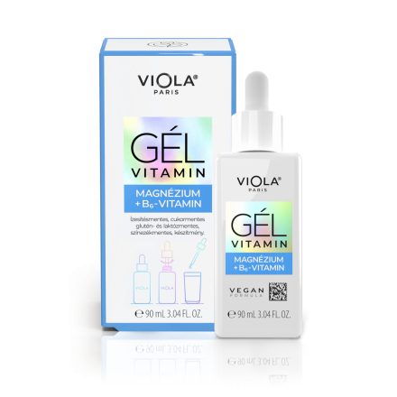 VIOLA Gélvitamin Magnézium + B6-vitamin