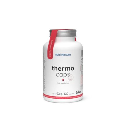 Nutriversum Thermo Caps 15 féle hatóanyagot tartalmazó diéta-támogató komplex- 120 db